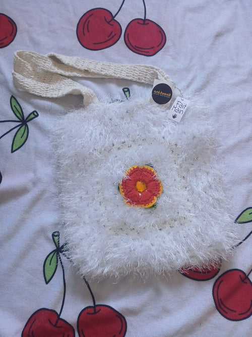 Grand Sac Tricot Artisanal – Sol Brésil